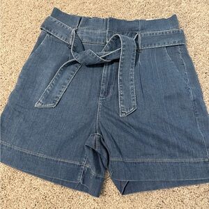 White House Black Market High Waist Denim Shorts